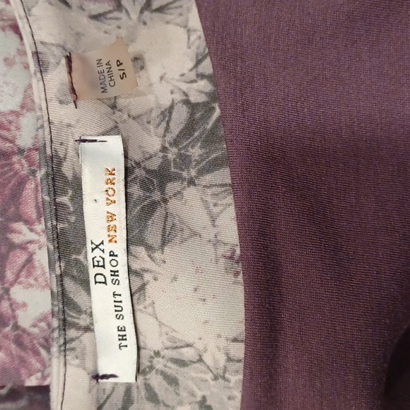 Dex "The Suit Shop" Abstract Print Stretch Scuba Dress- Sz. Sm - Picture 11 of 13